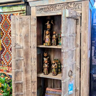 One of a kind cabinet with saints