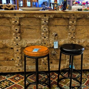 restored vintage bar
